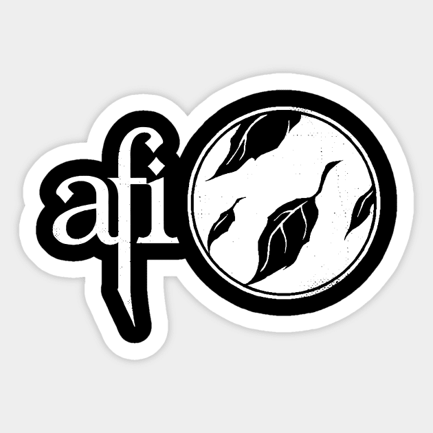 Vintage AFI band Sticker by tiranntrmoyet